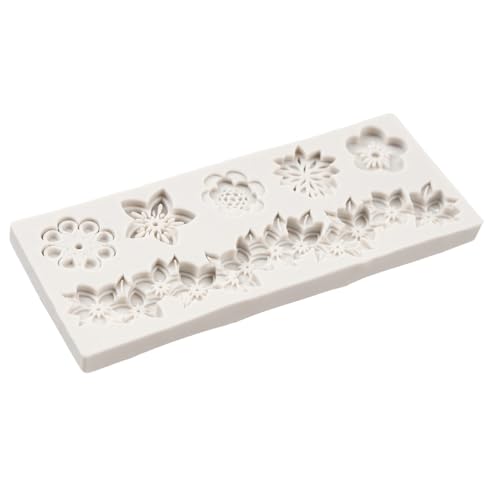 Flower Lace Silicone Mold for Cake Decorating - Style A