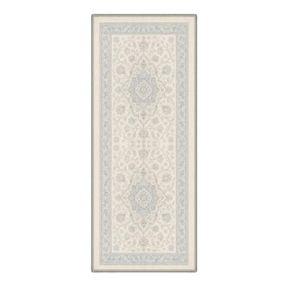 BEIMO 2x5 Flower Medallion Washable Kitchen Runner Rug - Dusty Blue