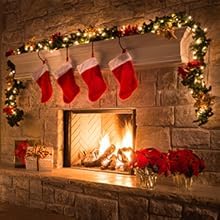 54ft Artificial Christmas Garland - Green Non-Lit Indoor Outdoor Decor, Variation GL-GR54-A-P1-06