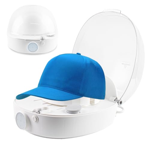 Hat Steamer & Shaper Machine for Caps & Hats - Automatic Drying & Odor Removal