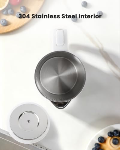 600ML Electric Tea Kettle Water Boiler with Fast Boil & Safety Features