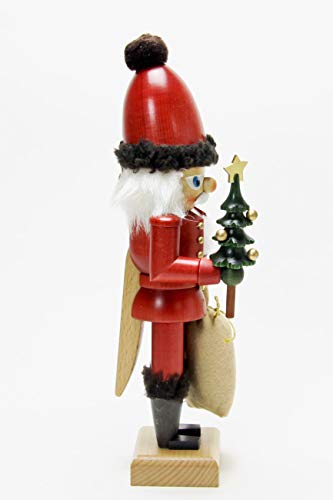 German Christmas Nutcracker Santa Claus - 12 Inch Erzgebirge Handmade Decor