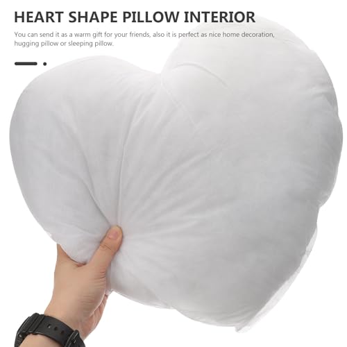 Heart Shape Pillow Insert - PP Cotton Filler for Sofa & Bedding Decor