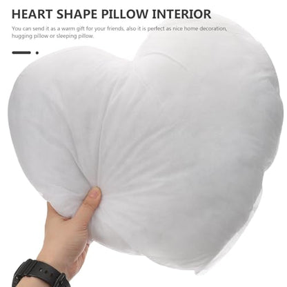 Heart Shape Pillow Insert - PP Cotton Filler for Sofa & Bedding Decor