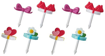 Bento Decoration Picks Set of 8 - Fun Gift & Lunch Accessories - Single Item