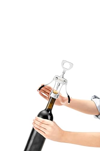 shengshi Wine Opener Zinc Alloy Premium Wing Corkscrew Wine Bottle Opener With Multifunctional Bottles Opener