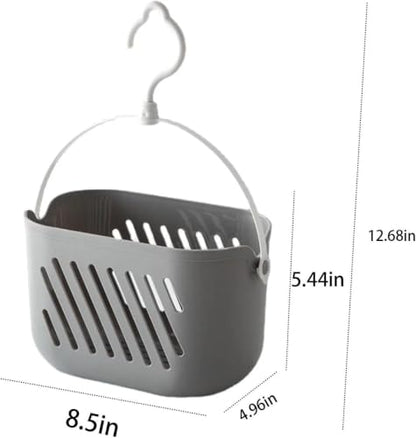 Hanging Shower Caddy 2 Pack Waterproof Bathroom Organizer No Drilling