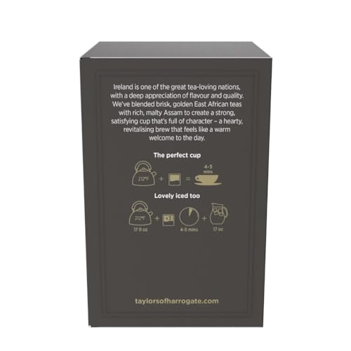 TAYLORS OF HARROGATE Irish Breakfast Tea, 50 CT
