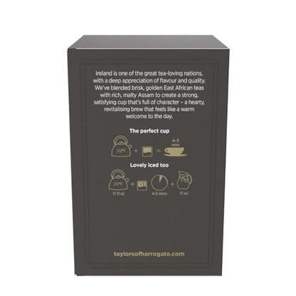 TAYLORS OF HARROGATE Irish Breakfast Tea, 50 CT