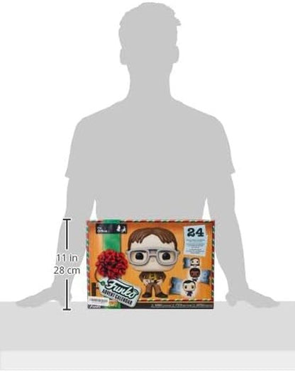 Funko Pop! Advent Calendar - The Office Michael Scott - 24 Days of Collectible Vinyl Figures | Perfect Holiday Gift for Kids