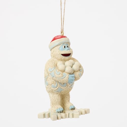 Jim Shore Rudolph Bumble Ornament - Handcrafted Snowflake Hanging Decor