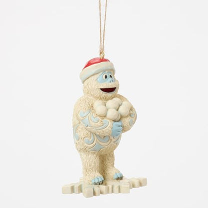 Jim Shore Rudolph Bumble Ornament - Handcrafted Snowflake Hanging Decor
