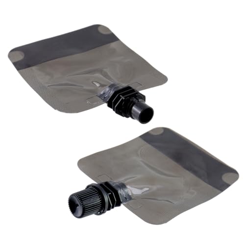 Leak-Proof Travel Plastic Flask Pouches for Toiletries - 50ml Pack of 30