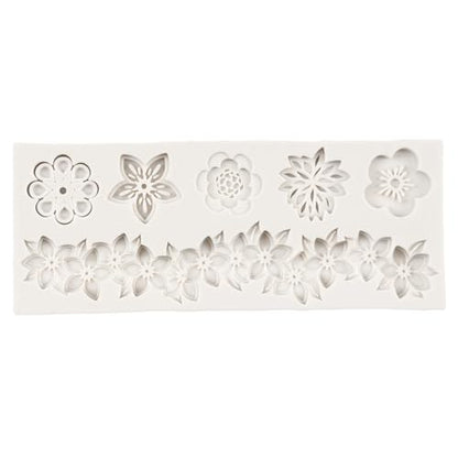 Flower Lace Silicone Mold for Cake Decorating - Style A