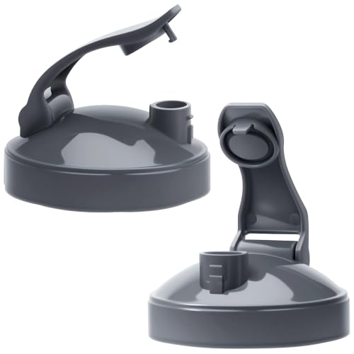 2 Pack Flip Top Travel Lids for NutriBullet Blender Cups 600W 900W Replacement