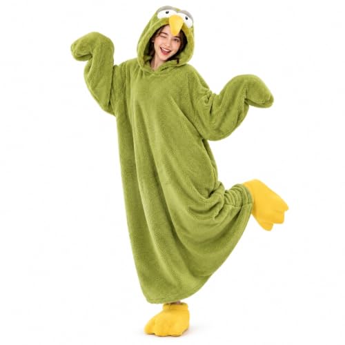 Wearable Kiwi Bird Blanket Hoodie Medium - Cosy Adult & Kids Oversized Bird Onesie