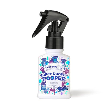 Baby-Pourri Super Dooper Pooper Odor Freshener Spray, 2 Fl Oz - Strawberry and Honeysuckle