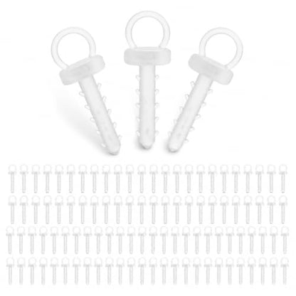 Christmas Foam Ornament Hanger Caps 100pcs Replacement Christmas Tree Decorations