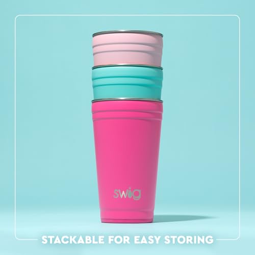 24oz Insulated Party Cup with EZ Slider Lid - Kansas Variation
