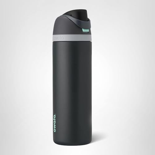 Owala FreeSip Insulated Stainless Steel Water Bottle with Straw for Sports, Travel, and School BPA-Free Sports Water Bottle, 40 oz, Foggy Tide