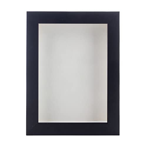 Golf Flag Display Frame 18x24 Black Wood Shadow Box with White Suede Back - Variation of THIS listing