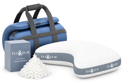 Travel Pillow for Side Sleepers, Neck Support & Nap Cushion