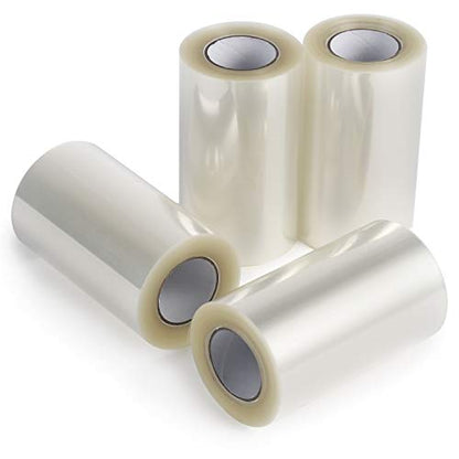 4Pck Cake Collar 3.1 x 394 inch, Goowin Acetate Sheets, Clear Acetate Roll and Transparent Mousse Cake Rolls for Chocolate Mousse Baking, Cake Decorating and Keeping Cake Shape