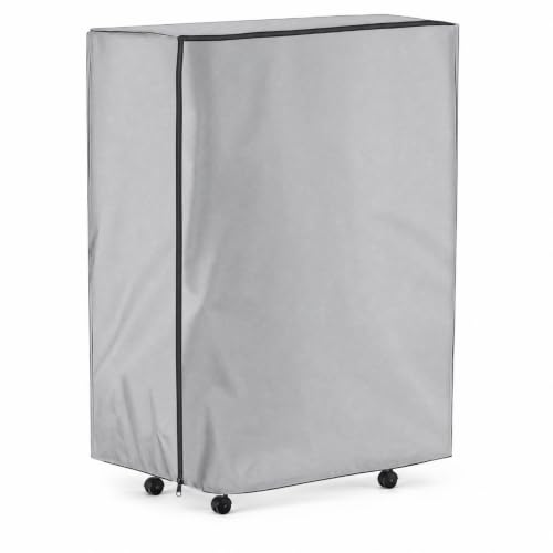 Outdoor Waterproof Folding Bed Cover Dust Protector for Guest Bed Gray 85x33x107cm