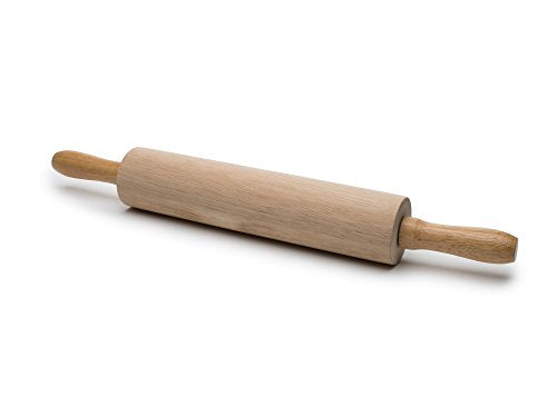 Fox Run Rolling Pin with Ball Bearings, Wood, 10.25-Inch Barrel