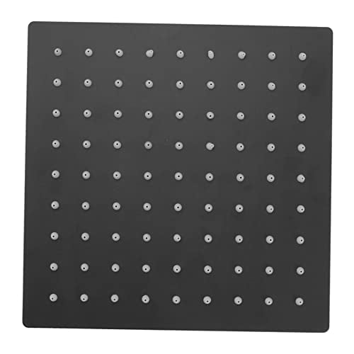 Stainless Steel Rainfall Shower Head Ceiling Mount Square Top G1/2 Thread