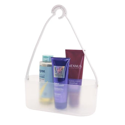 Adjustable Hanging Shower Caddy with Drainage - Portable Bathroom Organizer