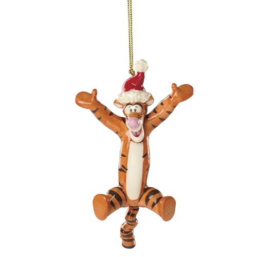 Lenox Wonderful Tigger Ornament - Licensed Porcelain Holiday Decor