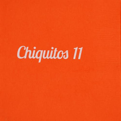 100 Custom Logo Cocktail Napkins Imprinted with Logo for Corporate Events - Rush 24-Hour Service