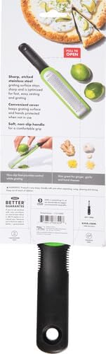 OXO Good Grips Zester & Grater - Precision Etched Design for Effortless Citrus & Cheese Grating