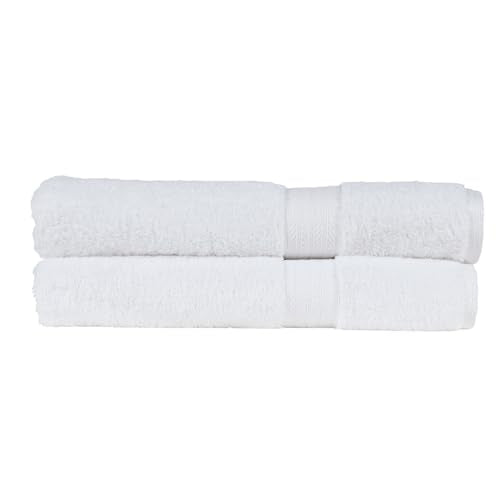 Christy Renaissance 2-Piece Bath Sheet Set - 100% Egyptian Cotton, White