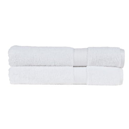 Christy Renaissance 2-Piece Bath Sheet Set - 100% Egyptian Cotton, White
