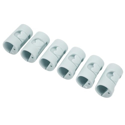 Blue Bed Sheet Grippers 18PCS Adjustable Clips Non-Slip Mattress Fasteners