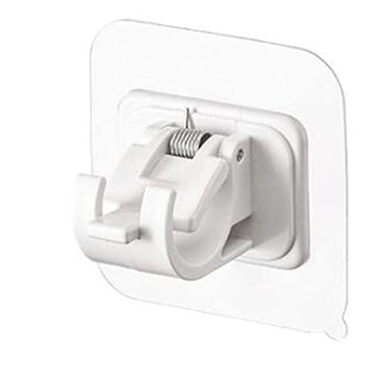 10 Pieces Self-Holding Curtain Rod Brackets No Nails for Kitchen Living Room