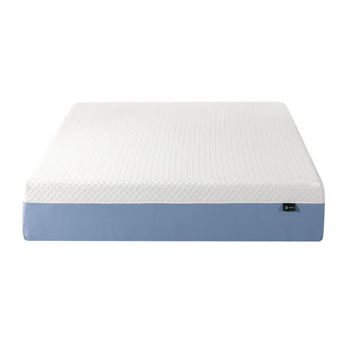 Zinus 12 Inch Queen Cooling Essential Memory Foam Mattress [NewVersion], Fiberglass Free, Medium Feel, Breathable Cooling Layers, Certified Safe Materials