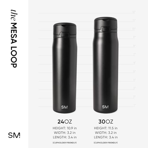 Simple Modern 30oz Water Bottle with Straw & Handle - Tortoise