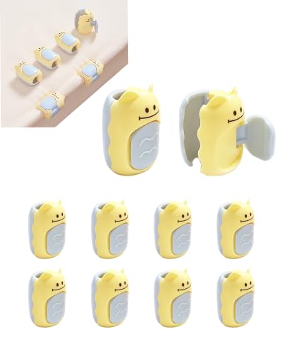 8Pcs Cute Cat Pattern Bed Sheet Fasteners Secure Bedding Prevent Sliding Egg Yolk Sauce