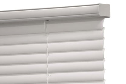 Cordless Light Window Blinds - 30W x 64L White, Easy to Install