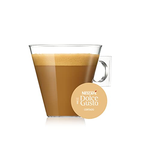 Coffee Capsule | Nescafé | Dolce Gusto Cortado Espresso Macchiato Koffie Capsules | Total Weight 3.53ounce