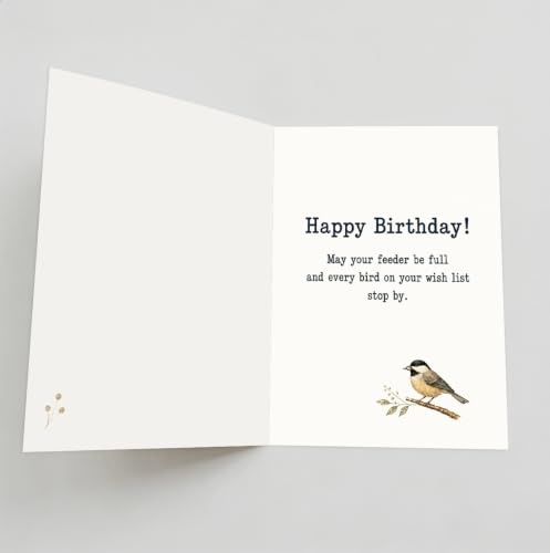 Funny Bird Watching Birthday Card for Husband - BT-496