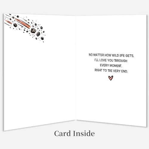 Anniversary Card for Husband Wife - Dinosaur Love Theme - ACH-225