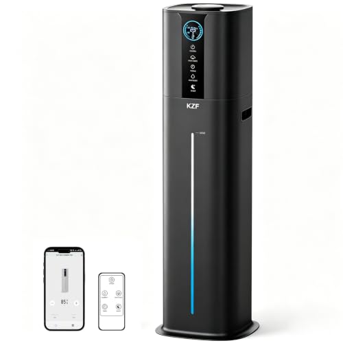 Large Room 9L Smart Humidifier with App Control and Remote - Black