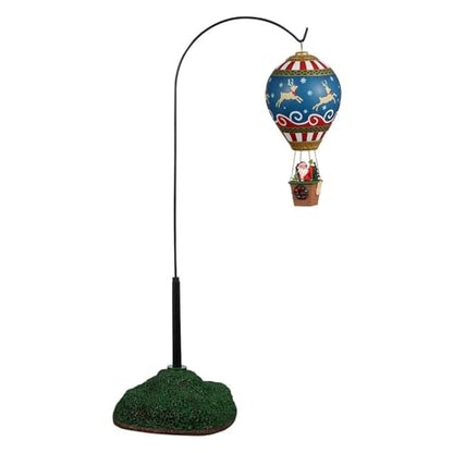 Reindeer Hot Air Balloon Model for Christmas Village Decor - Lemax