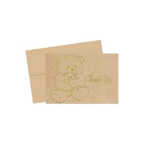 Cosco Teddy Bear Thank You Card