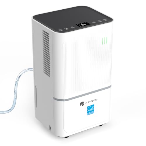 Dehumidifier for 2600 Sq.Ft. Basements & Rooms - 38 Pint Energy Star, 3 Modes, Drain Hose