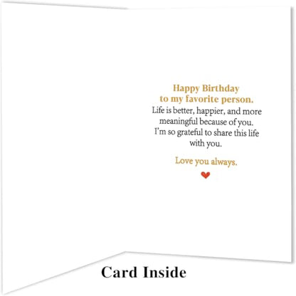 Grandma Birthday Card with Envelope & Stickers - Variation DA-0124, 7x5 Inch